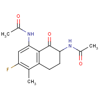 N,N’-(3-Fluoro-4-methyl-8-oxo-5,6,7,8-tetrahydronaphthalene-1,7-diyl)diacetamide