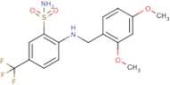 2-[(2,4-Dimethoxyphenyl)methylamino]-5-(trifluoromethyl)benzenesulfonamide