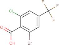 2-Bromo-6-chloro-4-(trifluoromethyl)benzoic acid