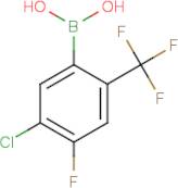 5-Chloro-4-fluoro-2-(trifluoromethyl)benzeneboronic acid