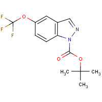 5-(Trifluoromethoxy)-1H-indazole, N1-BOC protected