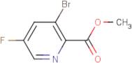 Methyl 3-bromo-5-fluoropyridine-2-carboxylate