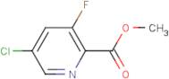 Methyl 5-chloro-3-fluoropyridine-2-carboxylate