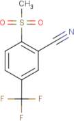 2-(Methylsulphonyl)-5-(trifluoromethyl)benzonitrile