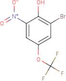 2-Bromo-6-nitro-4-(trifluoromethoxy)phenol