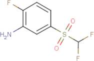 5-[(Difluoromethyl)sulphonyl]-2-fluoroaniline