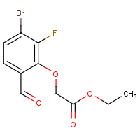 Ethyl (3-bromo-2-fluoro-6-formylphenoxy)acetate