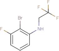 2-Bromo-3-fluoro-N-(2,2,2-trifluoroethyl)aniline