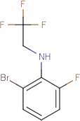 2-Bromo-6-fluoro-N-(2,2,2-trifluoroethyl)aniline