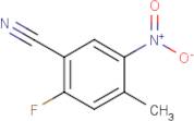 2-Fluoro-4-methyl-5-nitrobenzonitrile