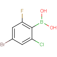 4-Bromo-2-chloro-6-fluorobenzeneboronic acid