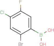 2-Bromo-4-chloro-5-fluorobenzeneboronic acid