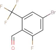 4-Bromo-2-fluoro-6-(trifluoromethyl)benzaldehyde