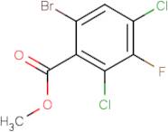 Methyl 6-bromo-2,4-dichloro-3-fluorobenzoate