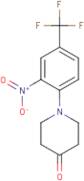 1-[2-Nitro-4-(trifluoromethyl)phenyl]piperidin-4-one