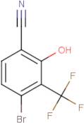 4-Bromo-2-hydroxy-3-(trifluoromethyl)benzonitrile