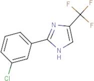 2-(3-Chlorophenyl)-4-(trifluoromethyl)-1H-imidazole