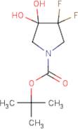 tert-Butyl 3,3-difluoro-4,4-dihydroxypyrrolidine-1-carboxylate