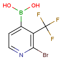 [2-Bromo-3-(trifluoromethyl)pyridin-4-yl]boronic acid