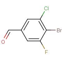 4-Bromo-3-chloro-5-fluorobenzaldehyde