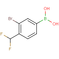 3-Bromo-4-(difluoromethyl)benzeneboronic acid