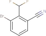 3-Bromo-2-(difluoromethyl)benzonitrile