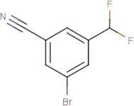 3-Bromo-5-(difluoromethyl)benzonitrile