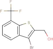 [3-Bromo-7-(trifluoromethyl)benzothiophen-2-yl]methanol