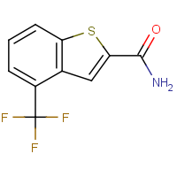 4-(Trifluoromethyl)benzothiophene-2-carboxamide