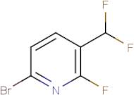 6-Bromo-3-(difluoromethyl)-2-fluoropyridine