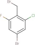 4-Bromo-2-chloro-6-fluorobenzyl bromide