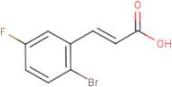 2-Bromo-5-fluorocinnamic acid