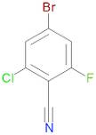 4-Bromo-2-chloro-6-fluorobenzonitrile