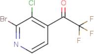 2,2,2-Trifluoro-1-(2-bromo-3-chloropyridin-4-yl)ethan-1-one