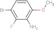 3-Bromo-2-fluoro-6-methoxyaniline