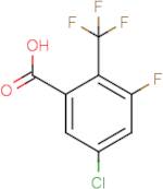 5-chloro-3-fluoro-2-(trifluoromethyl)benzoic acid