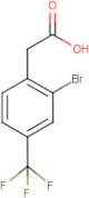 2-Bromo-4-(trifluoromethyl)phenylacetic acid