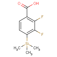 2,3-Difluoro-4-(trimethylsilyl)benzoic acid