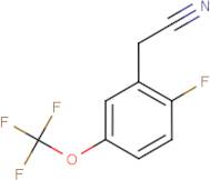 2-Fluoro-5-(trifluoromethoxy)phenylacetonitrile