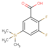 2,3-Difluoro-5-(trimethylsilyl)benzoic acid