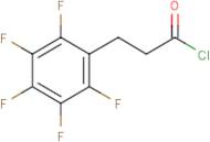 3-(Perfluorophenyl)propanoyl chloride
