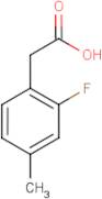 2-Fluoro-4-methylphenylacetic acid