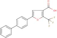 5-(4-Biphenyl)-2-(trifluoromethyl)furan-3-carboxylic acid