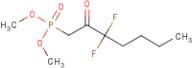 Dimethyl (3,3-difluoro-2-oxohept-1-yl)phosphonate