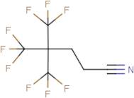 4,4-Bis(trifluoromethyl)-5,5,5-trifluoropentanonitrile