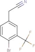 4-Bromo-3-(trifluoromethyl)phenylacetonitrile