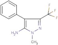 5-Amino-1-methyl-4-phenyl-3-(trifluoromethyl)-1H-pyrazole