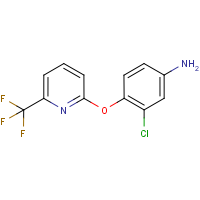 3-Chloro-4-{[6-(trifluoromethyl)pyridin-2-yl]oxy}aniline