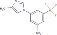 3-Amino-5-(4-methyl-1H-imidazol-1-yl)benzotrifluoride