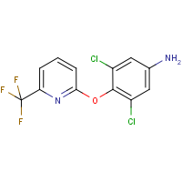 3,5-Dichloro-4-{[6-(trifluoromethyl)pyridin-2-yl]oxy}aniline